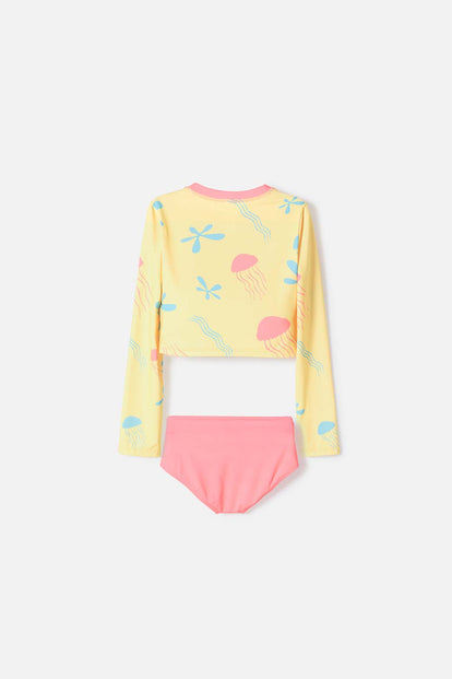CONJUNTO DE BAÑO BOB ESPONJA MULTICOLOR PARA NIÑA