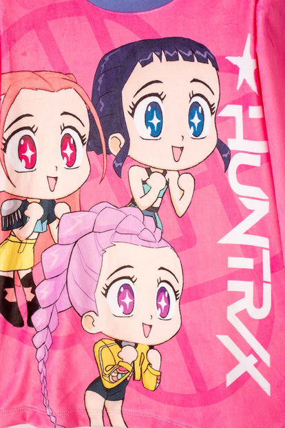 PIJAMA DE K- POP DEMON HUNTERS MULTICOLOR PARA NIÑA