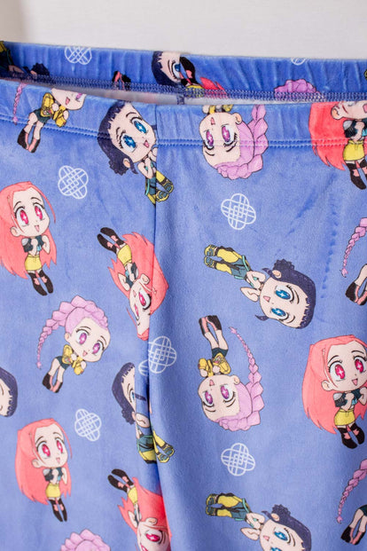 PIJAMA DE K- POP DEMON HUNTERS MULTICOLOR PARA NIÑA