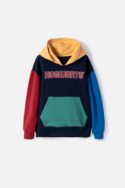 BUZO DE HARRY POTTER CON CAPUCHA MULTICOLOR PARA NIÑO