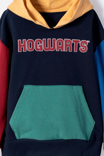 BUZO DE HARRY POTTER CON CAPUCHA MULTICOLOR PARA NIÑO
