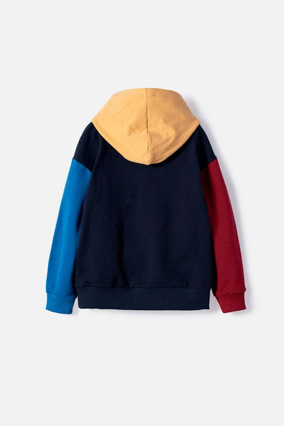 BUZO DE HARRY POTTER CON CAPUCHA MULTICOLOR PARA NIÑO