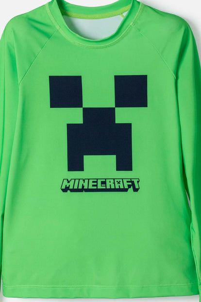CONJUNTO DE BAÑO DE MINECRAFT PARA NIÑO