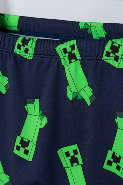 CONJUNTO DE BAÑO DE MINECRAFT PARA NIÑO