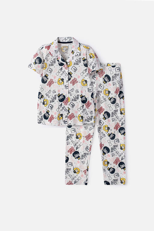 PIJAMA NIÑA INTERIOR HARRY POTTER