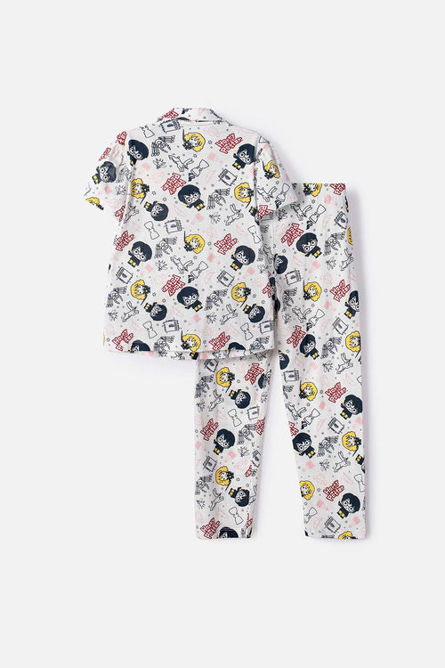 PIJAMA NIÑA INTERIOR HARRY POTTER