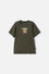 CAMISETA DE MANDALORIAN MANGA CORTA VERDE PARA NIÑO