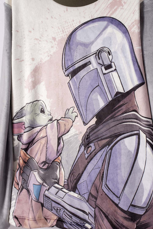 PIJAMA DE MANDALORIAN PANTALÓN LARGO PARA NIÑO