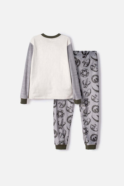 PIJAMA DE MANDALORIAN PANTALÓN LARGO PARA NIÑO