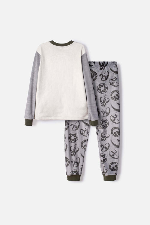 PIJAMA DE MANDALORIAN PANTALÓN LARGO PARA NIÑO