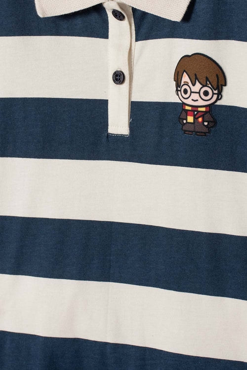 VESTIDO DE HARRY POTTER MANGA CORTA ALMENDRA PARA NIÑA