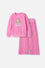 CONJUNTO DE BARBIE CON PANTALÓN LARGO ROSADO PARA NIÑA