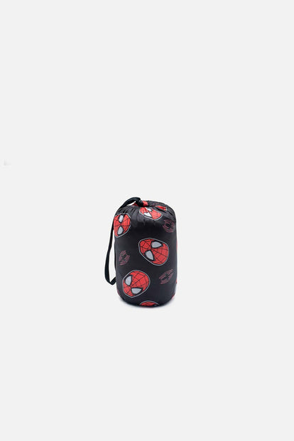 CHAQUETA DE SPIDERMAN CON CIERRE NEGRO Y ROJO PARA NIÑO