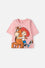 CAMISETA DE TOY STORY MANGA CORTA PALO DE ROSA P'ARA NIÑA