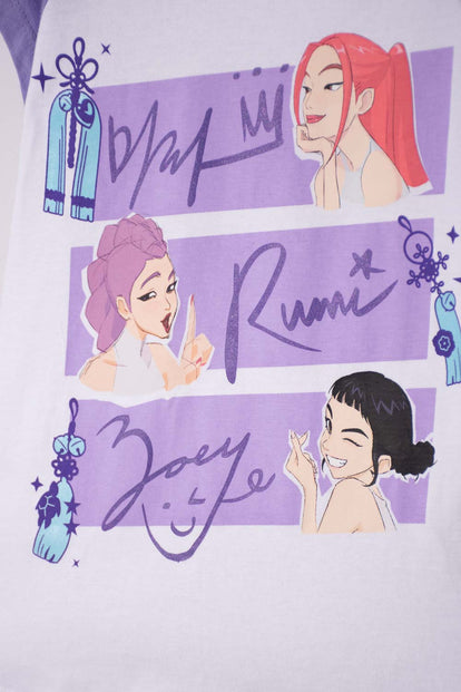 PIJAMA DE K-POP DEMON HUNTERS PANTALÓN LARGO MULTICOLOR PARA NIÑA