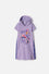 VESTIDO DE K-POP DEMON HUNTER CON CAPUCHA VIOLETA PARA NIÑA