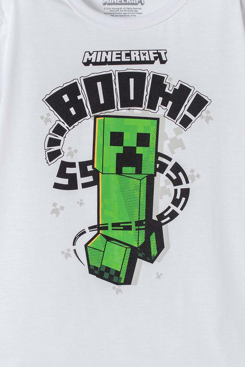 PIJAMA DE MINECRAFT PANTALÓN LARGO MULTICOLOR PARA NIÑO