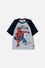 CAMISETA DE SPIDER-MAN MANGA CORTA MULTICOLOR PARA NIÑO