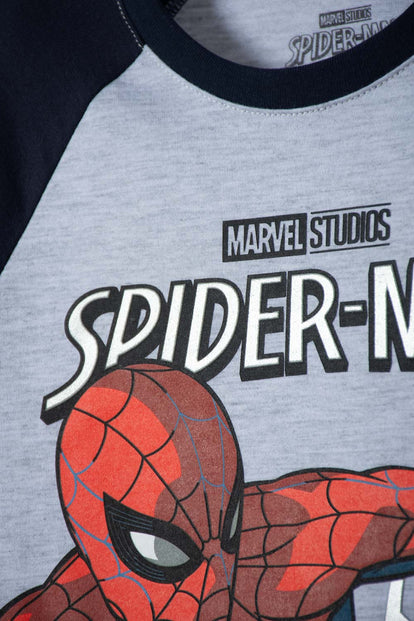 CAMISETA DE SPIDER-MAN MANGA CORTA MULTICOLOR PARA NIÑO