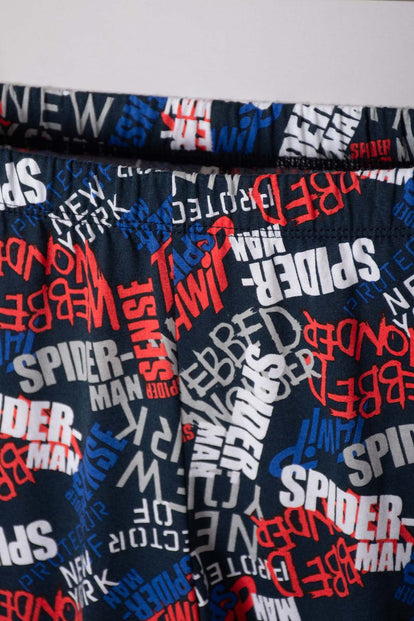 PIJAMA DE SPIDER-MAN PANTALÓN LARGO MULTICOLOR PARA NIÑO