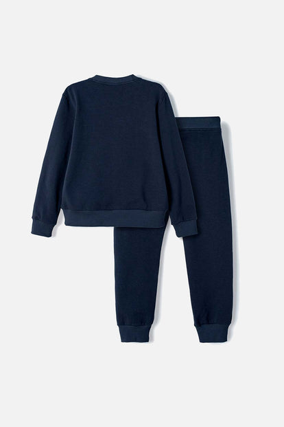 CONJUNTO DE SPIDER-MAN PANTALÓN LARGO AZUL PARA NIÑO
