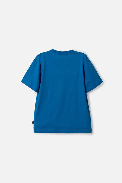 CAMISETA DE TOY STORY MANGA CORTA AZUL PARA NIÑO