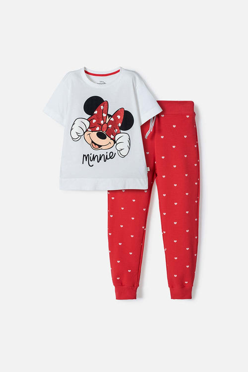 CONJUNTO DE MINNIE MOUSE PANTALÓN MULTICOLOR PARA NIÑA