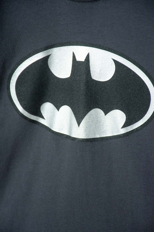CAMISETA DE BATMAN MANGA LARGA GRIS Y NEGRO PARA NIÑO