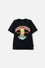 CAMISETA DE SIMPSONS MANGA CORTA NEGRO PARA NIÑO
