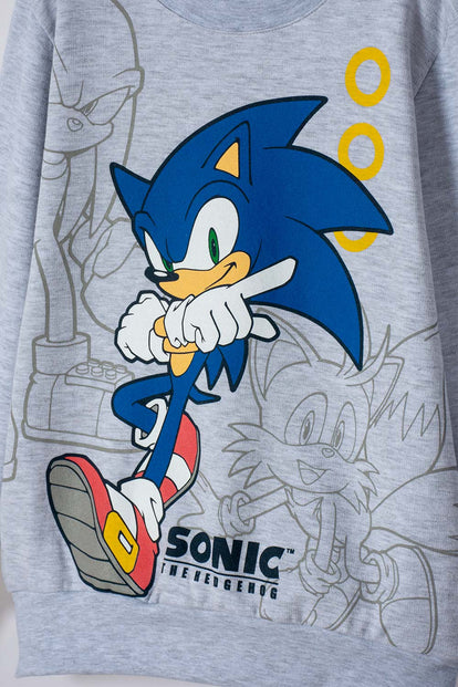 CONJUNTO DE SONIC PANTALÓN LARGO MULTICOLOR PARA NIÑO