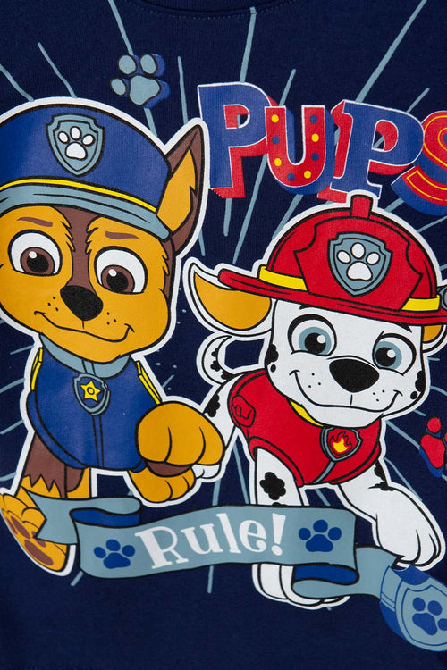 Card slide image -  CAMISETA DE PAW PATROL ESTAMPADA AZUL PARA NIÑO DE 2T A 5T