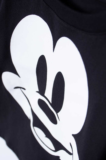 CAMISETA DE MICKEY MOUSE MANGA CORTA NEGRO PARA NIÑO 2T A 5T