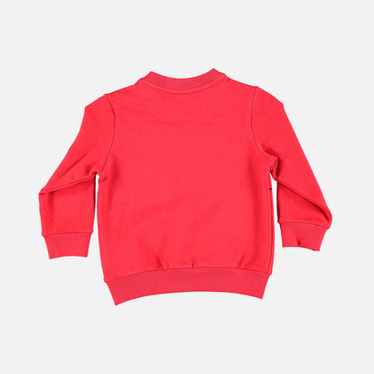BUZO DE SPIDER MAN ROJO CUELLO REDONDO PARA BEBÉ NIÑO