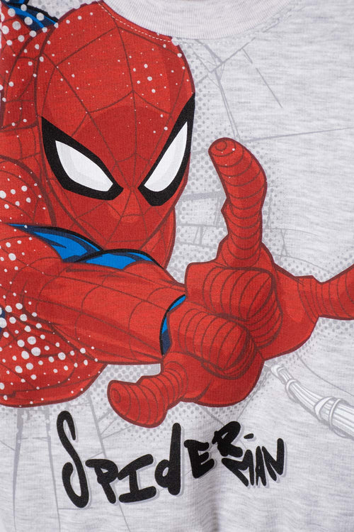 Card slide image -  BUZO DE SPIDER-MAN CERRADO GRIS PARA NIÑO 2T A 5T