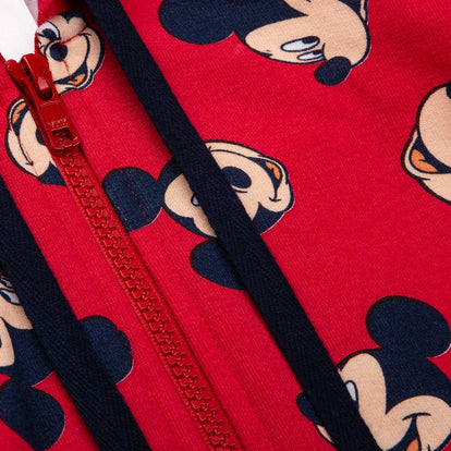 BUZO DE MICKEY MOUSE ESTAMPADO ROJO PARA NIÑO 2T A 5T
