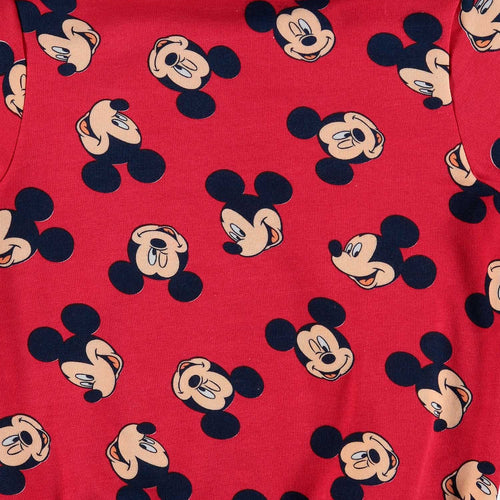 Card slide image -  BUZO DE MICKEY MOUSE ESTAMPADO ROJO PARA NIÑO 2T A 5T