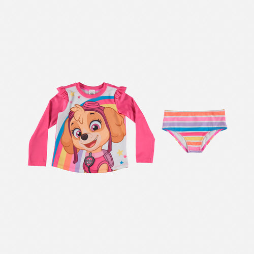 Card slide image -  CONJUNTO DE BAÑO DE PAW PATROL MULTICOLOR PARA NIÑA 2T A 5T