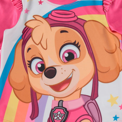  CONJUNTO DE BAÑO DE PAW PATROL MULTICOLOR PARA NIÑA 2T A 5T