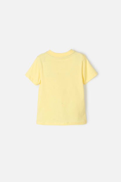 CAMISETA DE PAW PATROL ESTAMPADA AMARILLA PARA NIÑO DE 2T A 5T