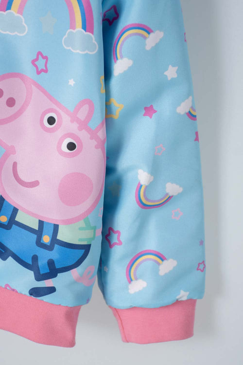 Card slide image -  BUZO DE PEPPA PIG CON CIERRE AZUL PARA NIÑA 2T A 5T