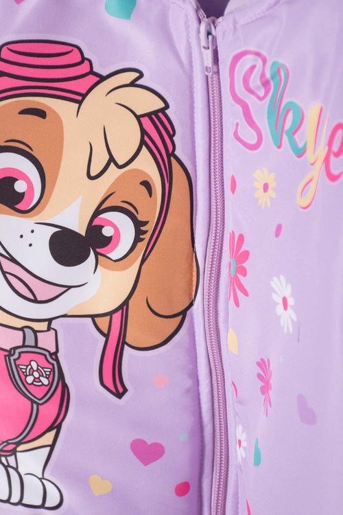 Card slide image -  BUZO DE PAW PATROL CON CIERRE LILA PARA NIÑA 2T A 5T