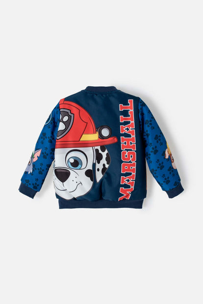 CHAQUETA DE PAW PATROL ESTAMPADA AZUL PARA NIÑO DE 2T A 5T