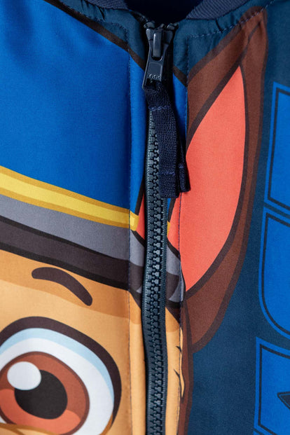 CHAQUETA DE PAW PATROL ESTAMPADA AZUL PARA NIÑO DE 2T A 5T