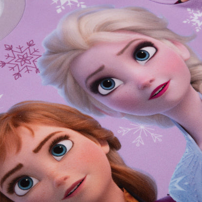 PIJAMA DE FROZEN CON PANTALÓN LARGO LILA PARA NIÑA 2T A 5T