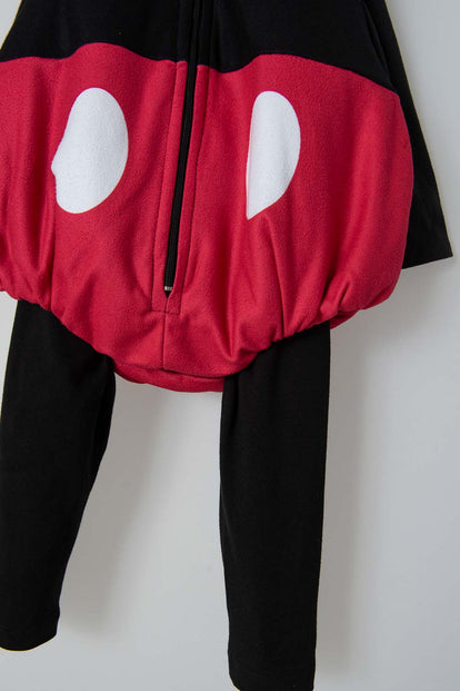 CONJUNTO DE MICKEY MOUSE X3 PRENDAS NEGRO PARA BEBÉ NIÑO