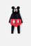CONJUNTO DE MICKEY MOUSE X3 PRENDAS NEGRO PARA BEBÉ NIÑO