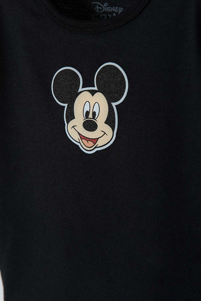 CONJUNTO DE MICKEY MOUSE X3 PRENDAS NEGRO PARA BEBÉ NIÑO