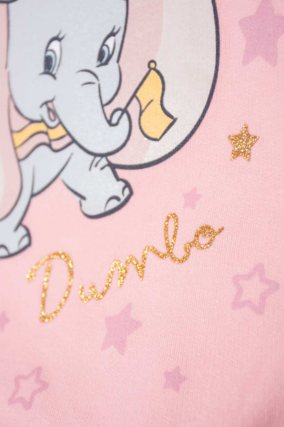 BUZO DE DUMBO CON BOLERO MANDARINA PARA BEBÉ NIÑA