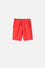 BERMUDA MIC CON CORDÓN AJUSTABLE ROJA PARA NIÑO