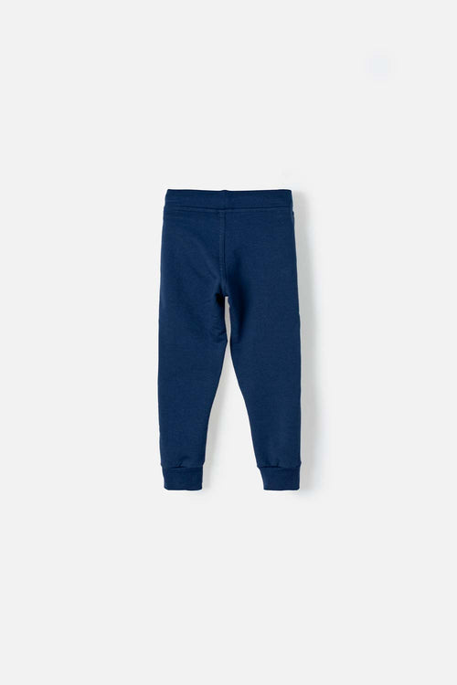 Card slide image -  JOGGER LITTLEMIC CON CORDÓN AZUL PARA NIÑO DE 2T A 5T